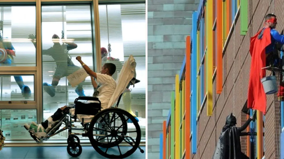 superheroes hospital le bonheur memphis
