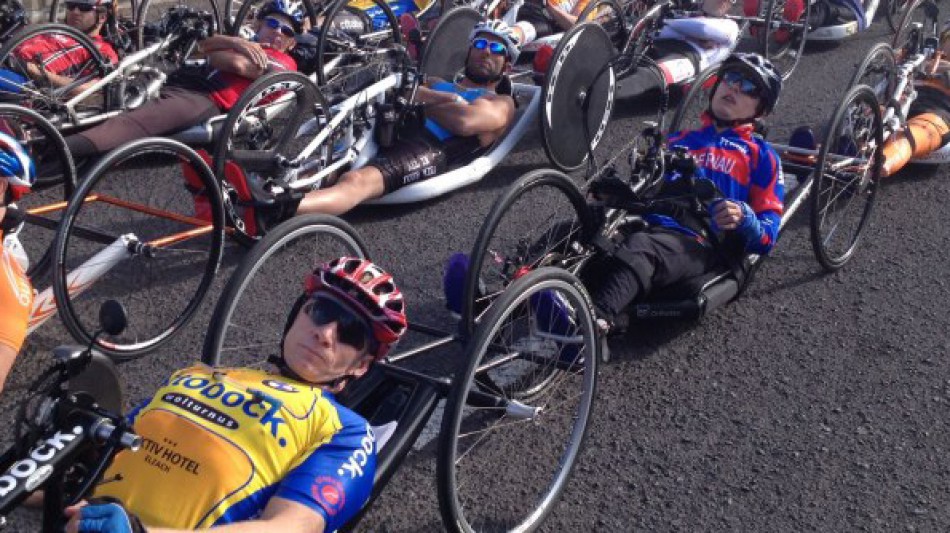 Playa Blanca en Handbike
