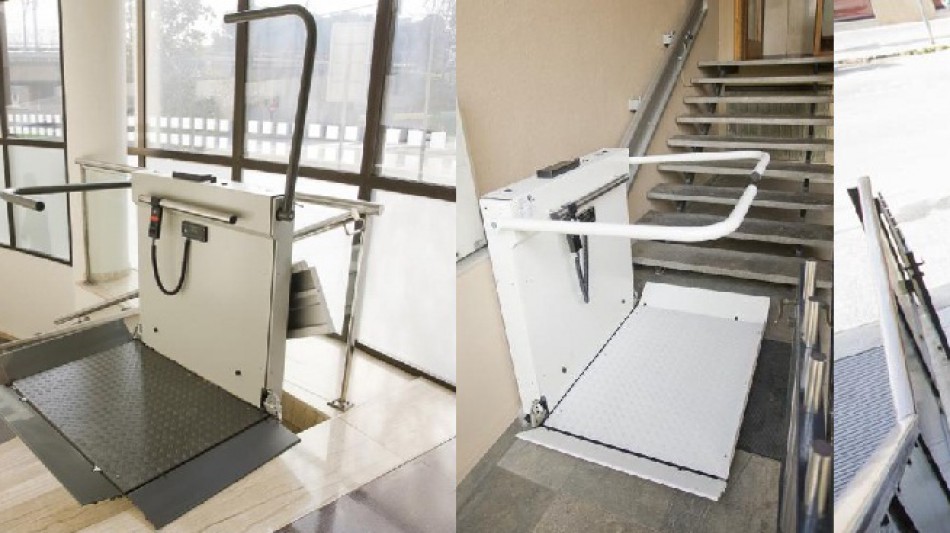 Plataforma salvaescaleras FORTIS para salvar escaleras