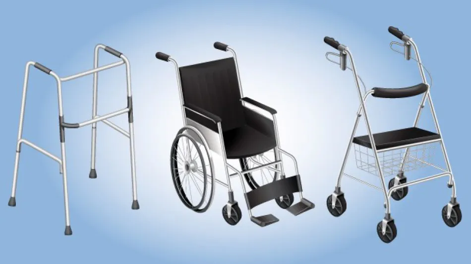 Solicitar andadores y sillas de ruedas por la Seguridad Social