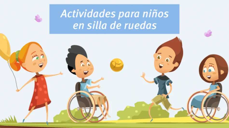  Juegos para niños discapacitados físicos en silla de ruedas