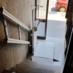 Salvaescales Spatium oberta amb fixació a paret a Sabadell
