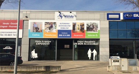 accessibilitat salvaescales vic showroom