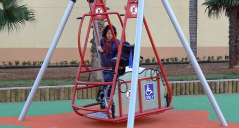 accesibilitat en parcs infantils
