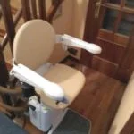 Cadira salvaescales SOCIUS instal·lada a casa particular de Ciudad Real