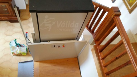 Elevador salvaescales baix consum cadira rodes Eivissa