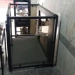Elevador Invictus molt elegant i integrat en l'entorn Madrid