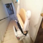 pujar i baixar escales amb una solució fixe de Válida sin barreras a Málaga