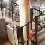 plataforma décor per a persones amb mobilitat reduïda o amb cadira de rodes