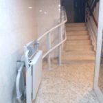 muntatge de plataforma elevadora DÉCOR per persones amb mobilitat reduïda