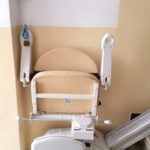 Cadira salvaescales FIDUS instal·lada a casa particular de Roses a Girona