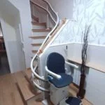 Cadira salvaescales Socius instal·lada a habitatge particular de Barcelona
