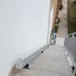 Cadira salvaescales Amicus instal·lació Torelló Barcelona exterior
