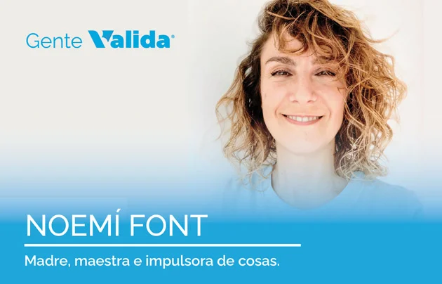 Noemí Font impulsora de curses adaptades.