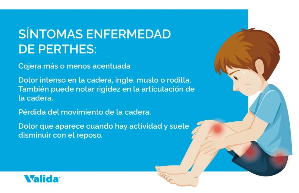 Símptomes de la malalatia de Perthes