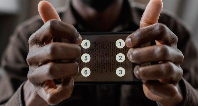 Accesibilidad en teléfonos móviles i ios15