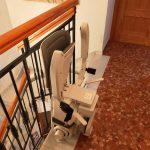 Cadira salvaescales a una casa particular de Granada
