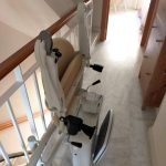Sillas salvaescaleras para escaleras con curvas en Huelva