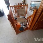 Sillas salvaescaleras para escaleras curvas en La Navata en Madrid