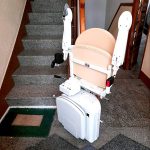 Cadira salvaescales elèctrica a Lugo