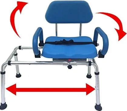 Cadira giratòria per la banyera  per persona amb mobilitat reduïda