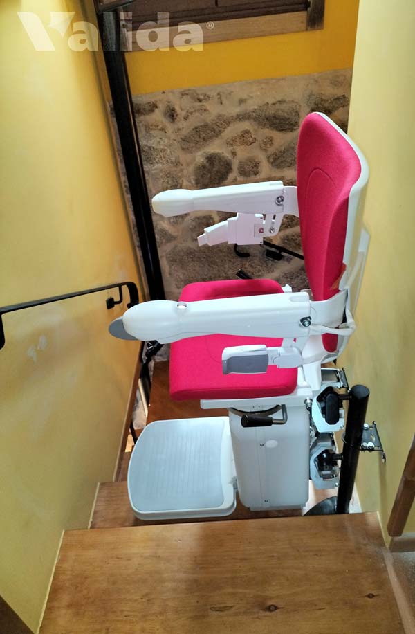 Silla salvaescaleras en A Portela