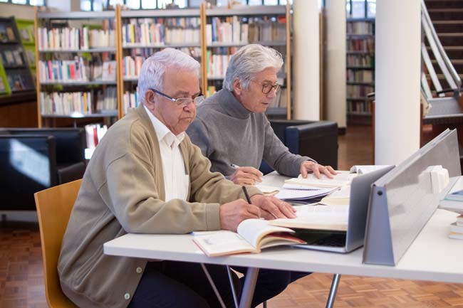 Estudios para personas jubiladas