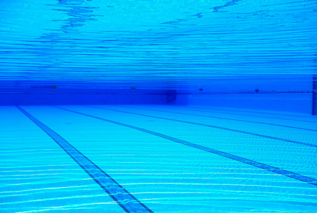 Piscina per fer aquagym