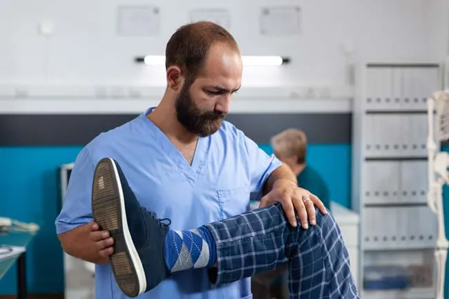 Ejercicios para mejorar la articulación en la rodilla.