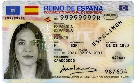 Modelo dni