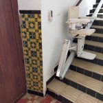 Silla salvaescaleras para casa particular en Santa Marta