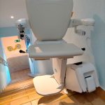 Silla salvaescaleras para persona mayor en Quismondo