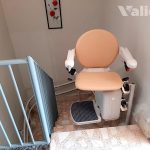 Salvaescaleras para escaleras curvas en Moraleja