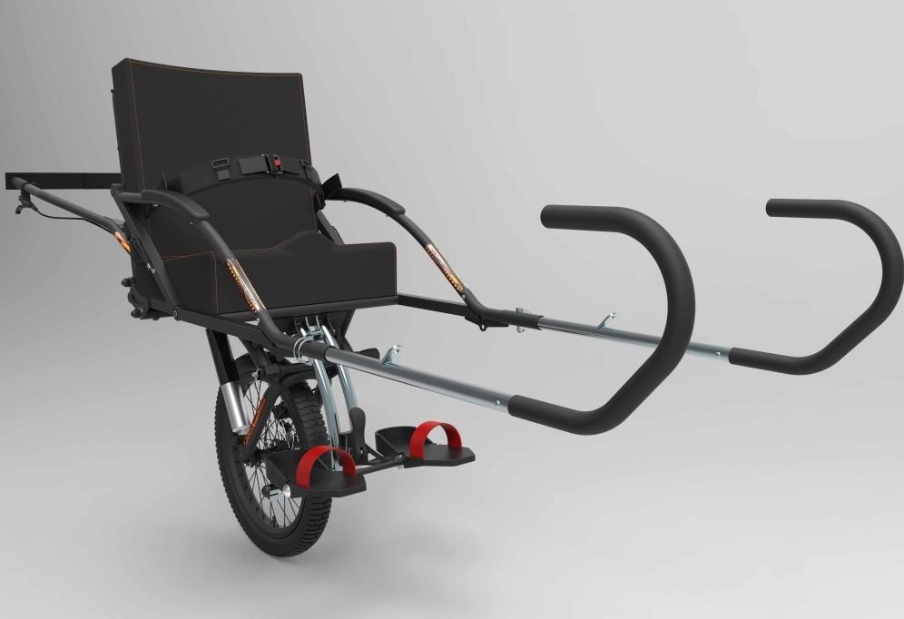 Silla de ruedas para excursiones de alta montaña