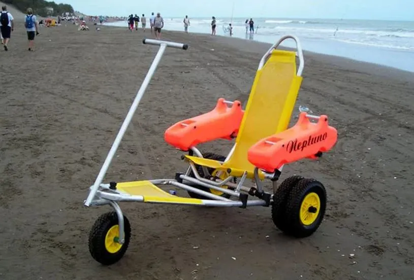 Silla de ruedas amfibia