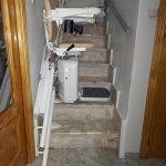 Silla sube escaleras para persona mayor en Moraleja