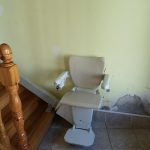 Cadira puja escales per a escales rectes en Alija del Infantado