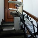 Silla salvaescaleras en Eugi