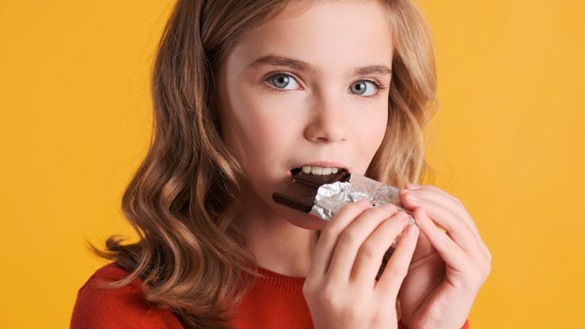 Perquè es bo menjar xocolata