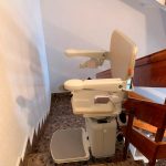 Silla sube escaleras para personas con poca movilidad en La Roda