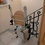 Silla salvaescaleras para persona mayor en Almodovar del Campo