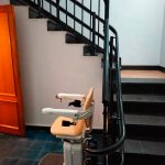 Silla sube escaleras en Plasencia
