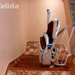 Salvaescaleras plegable en Segovia