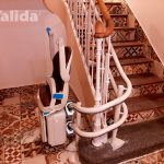 Sube escaleras para persona con discapacidad en Segovia