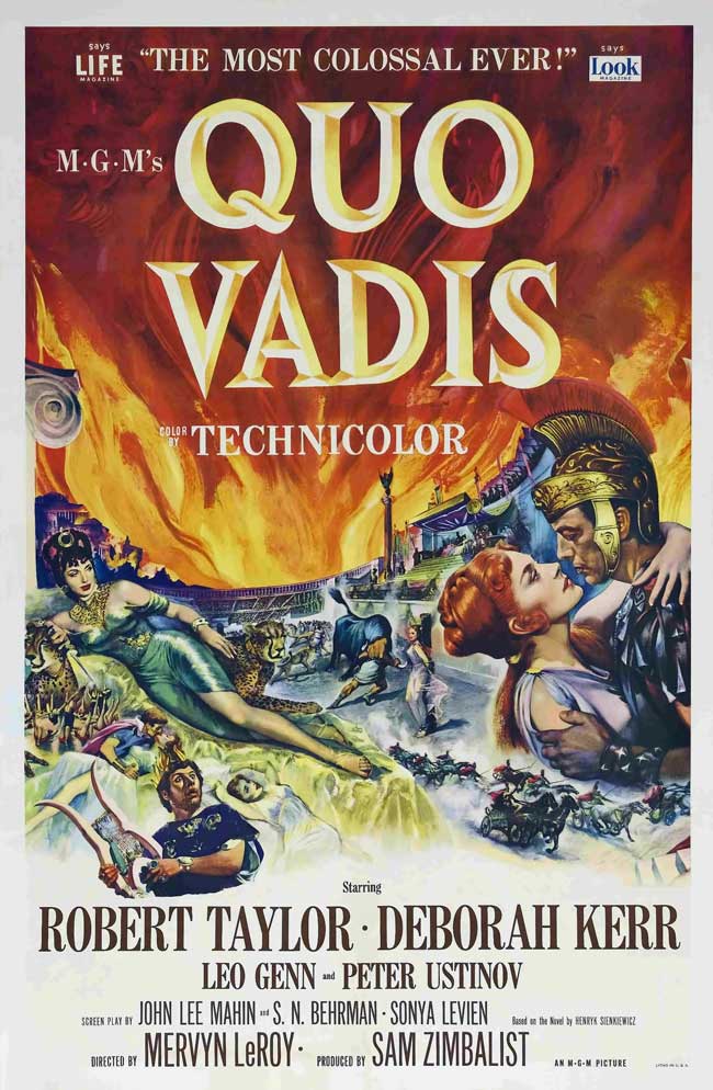 Pel·lícula Quo Vadis anys 50