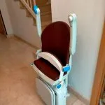 Silla salvaescaleras pequeña en Toledo