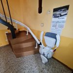Silla salvaescaleras en Alhama de Aragón