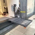 Plataforma para silla de ruedas en Oviedo