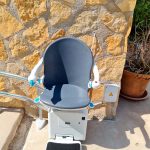 Silla salvaescaleras para casa particular en Benidoleig