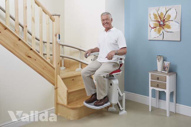 Silla salvaescaleras en Tenerife